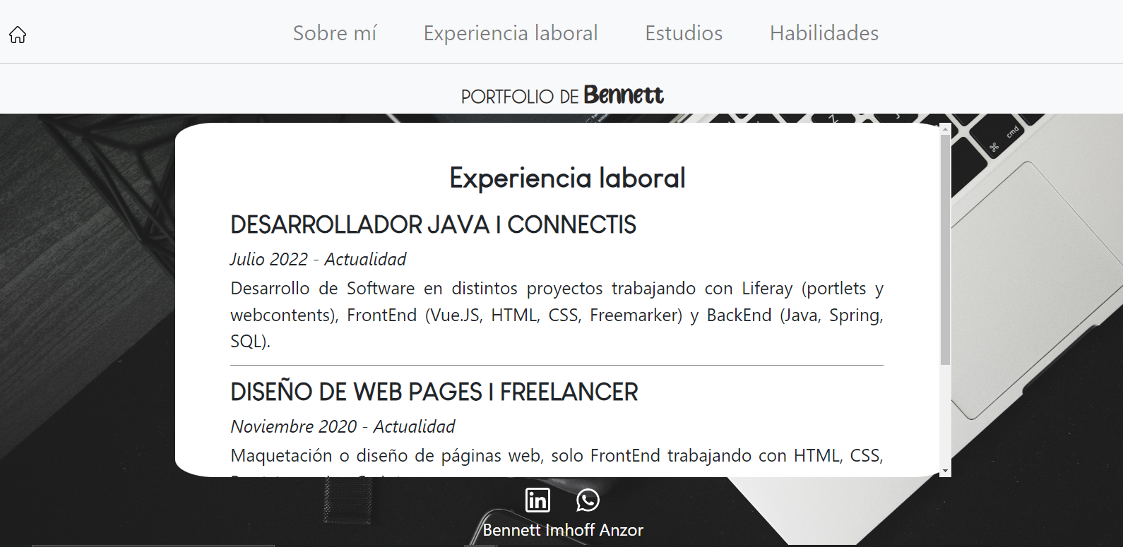 experiencia laboral